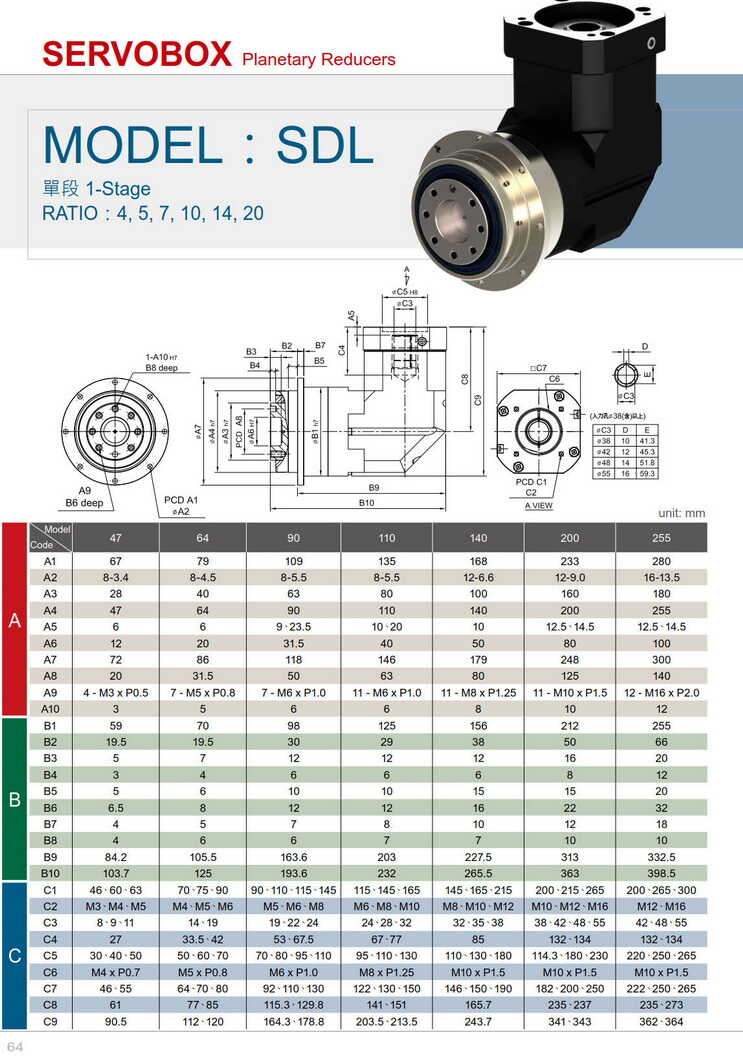 利明盤(pán)式輸出減速機(jī)